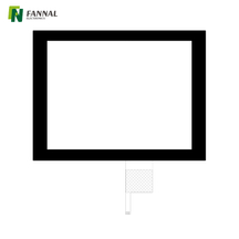 Écran tactile interactif de 10,4 ' avec structure G+G et lentille de couverture personnalisable pour panneaux de commande industriels