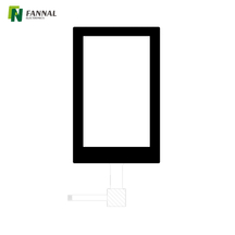 Écran tactile capacitif de 4 pouces pour applications industrielles